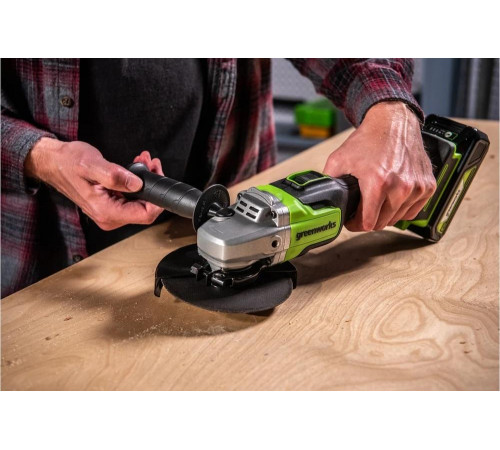 Аккумуляторная угловая шлифовальная машина Greenworks GD24AG 3200207