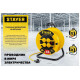 Силовой удлинитель на катушке STAYER S 225 ПВС 2x2.5 30м 3750Вт 55070-30