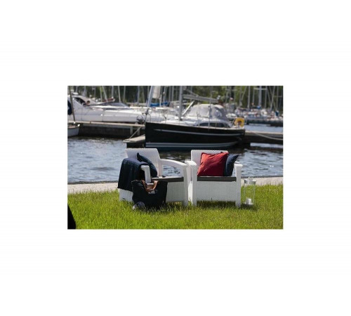 Комплект кресел Keter Corfu duo set 2 шт., белый 223197