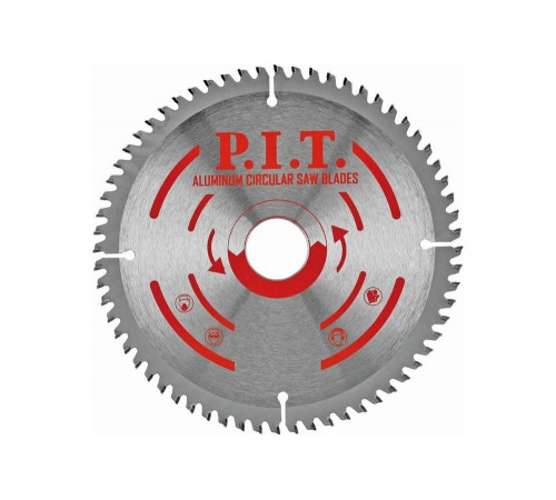 Диск пильный по алюминию, 180x20/16x1.6 мм 56T P.I.T. ACTW05-180T56