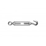 Талреп STAYER DIN 1480, крюк-кольцо, М5, 20 шт, оцинкованный, 30515-05