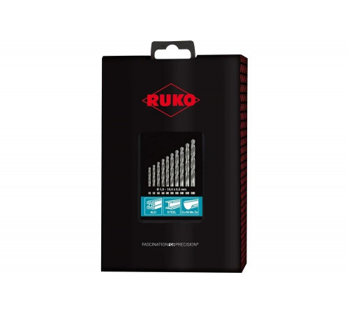 RUKO 214214RO - набор сверл для работы с металлом RUKO 214214RO - набор сверл для работы с металлом