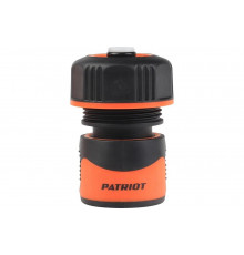 Соединитель быстросъемный HCP-34 A, пластиковый, 3/4", аквастоп Patriot 777001145