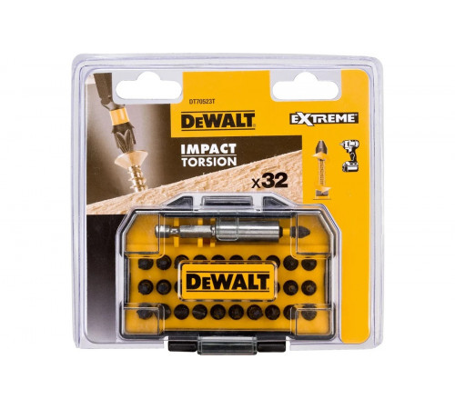 Набор насадок 25 мм, с магнитным держателем 32 шт. DEWALT DT70523T