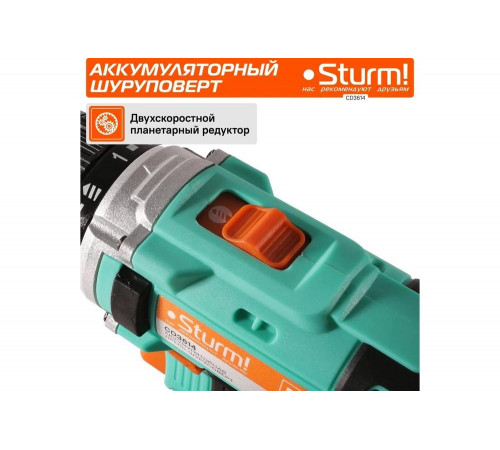 Аккумуляторная дрель-шуруповерт Sturm CD3614 Аккумуляторная дрель-шуруповерт Sturm CD3614