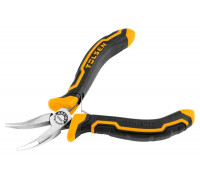 Плоскогубцы тонконосые мини загнутые TOLSEN GRIPro 115 мм TT10353