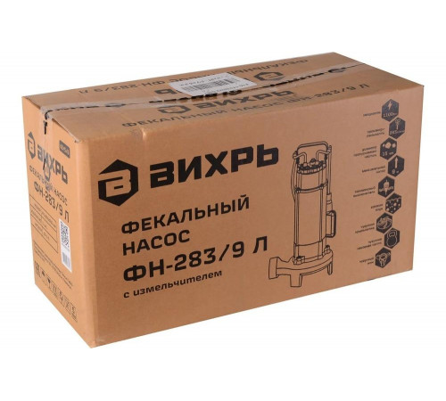 Фекальный насос Вихрь ФН-283/9 Л 68/5/8