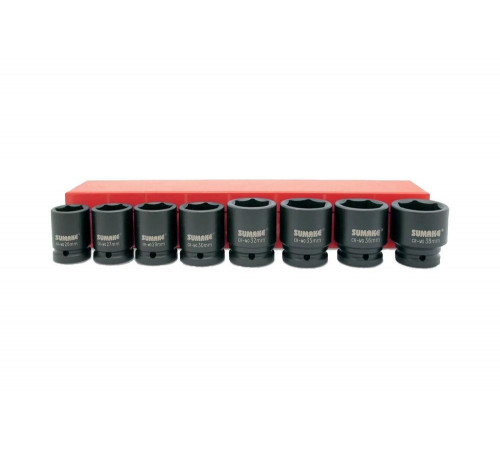 Набор ударных головок 3/4" 8шт. SIS-6603 SUMAKE 636990 Набор ударных головок 3/4" 8шт. SIS-6603 SUMAKE 636990