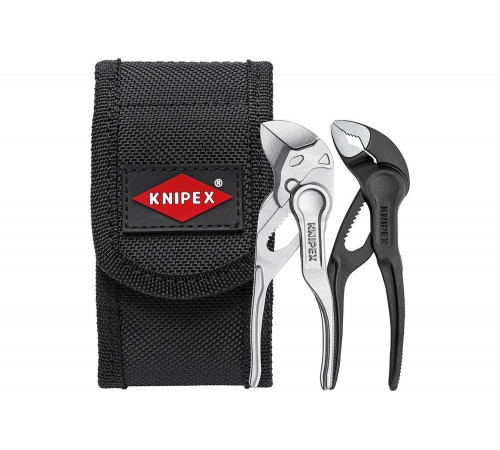 Набор ключей Knipex XS Cobra, 86 ключ, в поясной сумке, 2 предмета, KN-002072V04XS Набор ключей Knipex XS Cobra, 86 ключ, в поясной сумке, 2 предмета, KN-002072V04XS