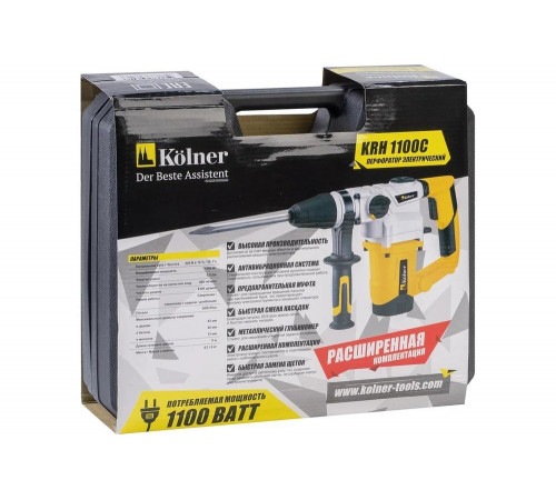 Kolner KRH 1100C - мощный перфоратор для профессионального использования Kolner KRH 1100C - мощный перфоратор для профессионального использования