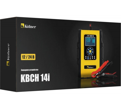 Зарядное устройство для автомобильных аккумуляторных батарей Kolner KBCH 14i 8010200020 Зарядное устройство для автомобильных аккумуляторных батарей Kolner KBCH 14i 8010200020