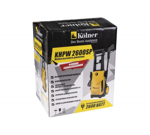 Мойка высокого давления Kolner KHPW2600SP 8140100226 Мойка высокого давления Kolner KHPW2600SP 8140100226