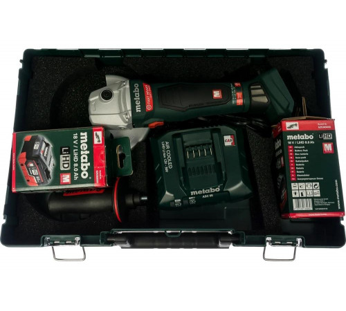 Аккумуляторная угловая шлифмашина Metabo WB 18 LTX BL 125 Quick 613077810