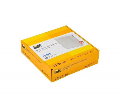 Аварийный светильник IEK ДПА 5000-3 постоянный 3ч IP65 с УДТУ LDPA4-5000-3-65-K01
