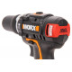 Бесщеточная аккумуляторная ударная дрель-шуруповерт WORX WX367