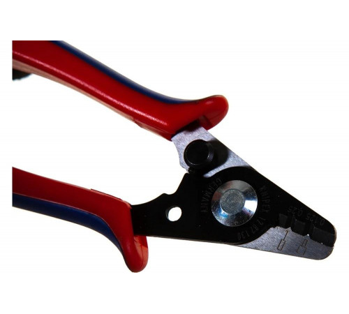 Инструмент для удаления изоляции с оптоволоконных кабелей KNIPEX KN-1282130SB Инструмент для удаления изоляции с оптоволоконных кабелей KNIPEX KN-1282130SB
