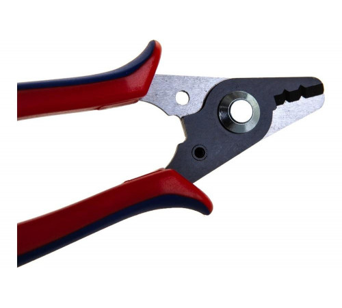 Инструмент для удаления изоляции с оптоволоконных кабелей KNIPEX KN-1282130SB Инструмент для удаления изоляции с оптоволоконных кабелей KNIPEX KN-1282130SB