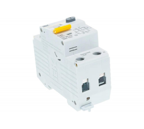 IEK АВДТ-32 1п+N, C, 40А, 30мА - инновационный дифференциальный автомат IEK АВДТ-32 1п+N, C, 40А, 30мА - инновационный дифференциальный автомат