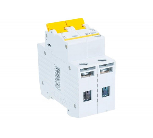 Автоматический выключатель IEK ВА47-29 2п, C, 25А, 4.5кА
