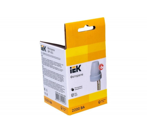 IEK ФР 601 - инновационное устройство для контроля освещенности IEK ФР 601 - инновационное устройство для контроля освещенности