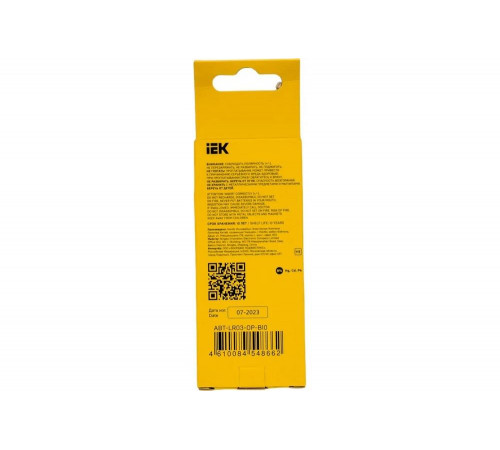 Щелочная батарейка IEK alkaline lr03/aaa (10шт/бокс) ABT-LR03-OP-B10 Щелочная батарейка IEK alkaline lr03/aaa (10шт/бокс) ABT-LR03-OP-B10