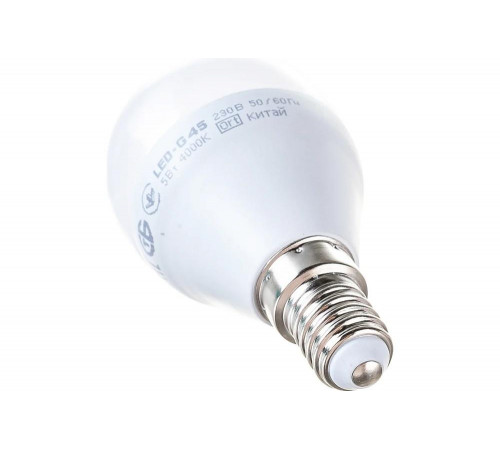 Интересная лампа IEK LLE-G45-5-230-40-E14 Интересная лампа IEK LLE-G45-5-230-40-E14