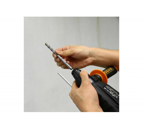 Сетевой перфоратор DEKO DKH950W в кейсе с набором из 5 буров SDS+ 063-4122