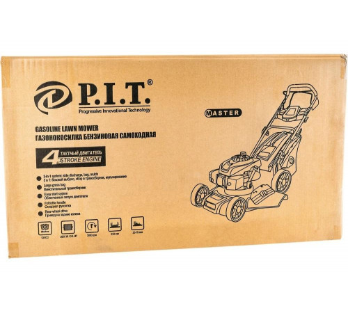 Бензиновая газонокосилка P.I.T. PLM51-C2 Бензиновая газонокосилка P.I.T. PLM51-C2