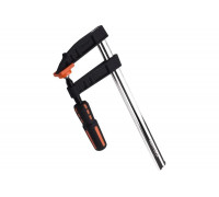 Реечная струбцина HARDEN, усиленная, 2-х компонентная рукоятка, 120*600 мм 600306