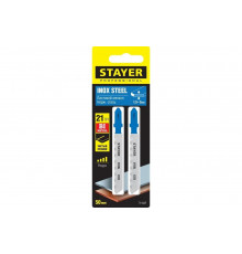Полотна по металлу STAYER (2 шт; 50х1.2 мм; HSS; Т-хвост.; Т118В) для электролобзика 15993-1.4_z02