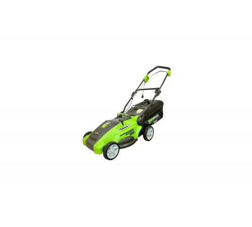 Электрическая газонокосилка GreenWorks GLM1240 25147 Электрическая газонокосилка GreenWorks GLM1240 25147
