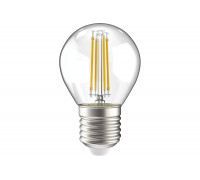 Лампа IEK серия 360, LED, G45, шар прозрачный, 5вт, 230В, 4000К, E27 LLF-G45-5-230-40-E27-CL