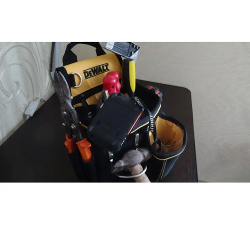 Поясная сумка для гвоздей и молотка DEWALT DWST1-75652