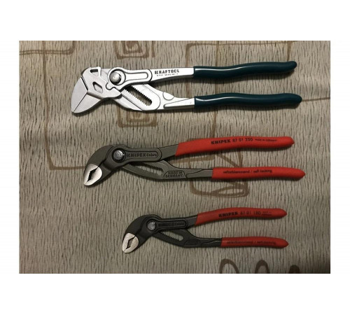 Универсальные переставные клещи KNIPEX КОБРА KN-8701250SB Универсальные переставные клещи KNIPEX КОБРА KN-8701250SB