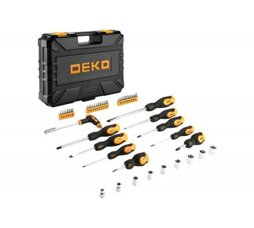 Набор отверток DEKO TZ46 в чемодане 46 предметов 065-0329