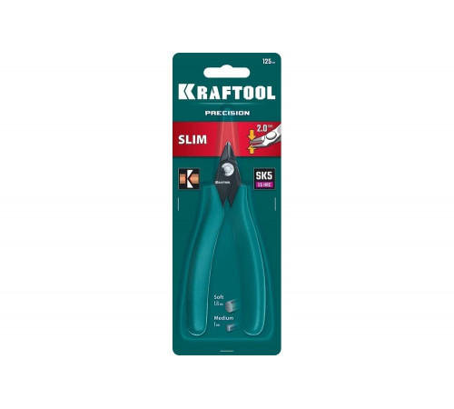 Прецизионные бокорезы KRAFTOOL Slim 125 мм 220017-4-12