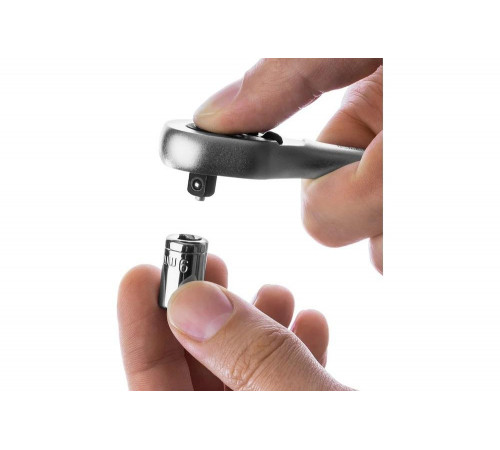 KRAFTOOL 1/4", 72 зубца, Cr-V сталь, трещотка для торцовых головок 27791-1/4_z02 KRAFTOOL 1/4", 72 зубца, Cr-V сталь, трещотка для торцовых головок 27791-1/4_z02