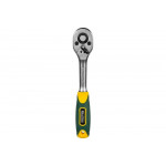 Трещотка для торцовых головок KRAFTOOL Expert Сr-V сталь, 72 зубца, 1/4" 27791-1/4_z02