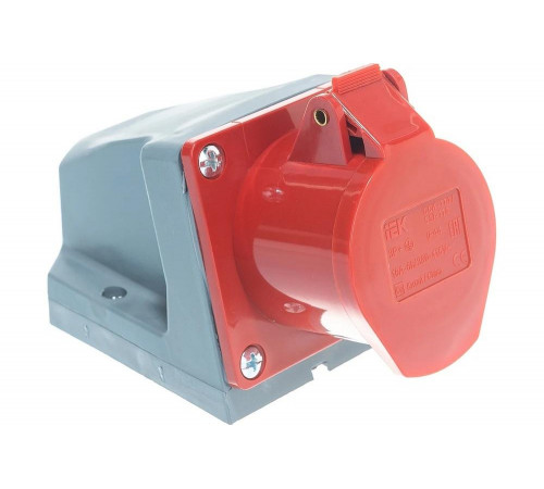 Электрическая розетка IEK PSR12-016-4