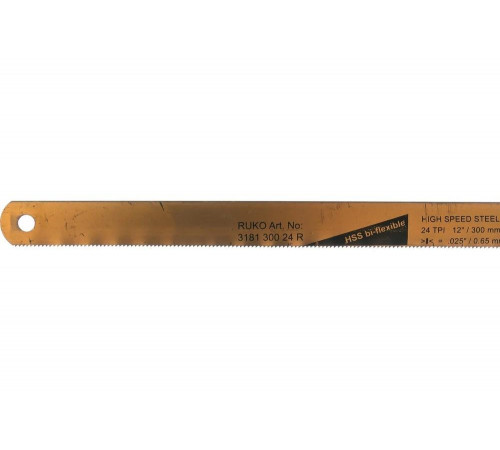 Полотно HSS-Bi-flexible (300х0.65х13 мм) RUKO 318130024R