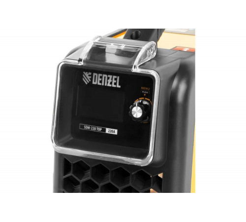 Аппарат инверторной дуговой сварки Denzel sdm-220 top 220 А 94357