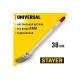 STAYER 38 мм, 1,5", щетина натуральная, деревянная ручка, кисть радиаторная UNIVERSAL 0111-38