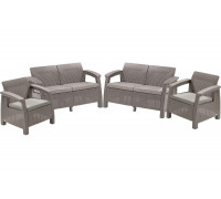 Комплект мебели Keter Corfu REST without table капучино 241723