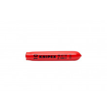 Защитный самофиксирующийся колпачок KNIPEX для кабелей VDE, диэлектрический, внутренний, 10 мм, L-80 мм KN-986610