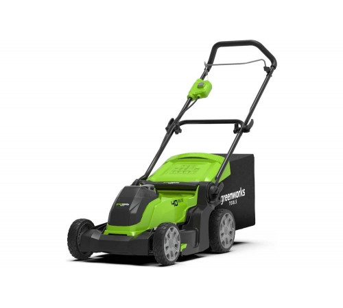 Аккумуляторная газонокосилка GreenWorks G40LM41 40V, с 1 АКБ 4 А*ч и ЗУ 2504707VB Аккумуляторная газонокосилка GreenWorks G40LM41 40V, с 1 АКБ 4 А*ч и ЗУ 2504707VB