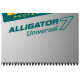 KRAFTOOL 7 TPI, 400 мм, ножовка универсальная Alligator Universal 7 15004-40_z01