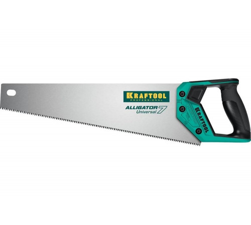 KRAFTOOL 7 TPI, 400 мм, ножовка универсальная Alligator Universal 7 15004-40_z01