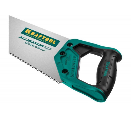 KRAFTOOL 7 TPI, 400 мм, ножовка универсальная Alligator Universal 7 15004-40_z01
