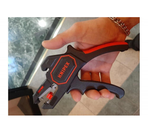 Инструмент для снятия изоляции KNIPEX KN-1262180 Инструмент для снятия изоляции KNIPEX KN-1262180