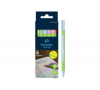 Набор капиллярных ручек Schneider Line-Up Pastel 6 цветов, 0.4 мм 191085